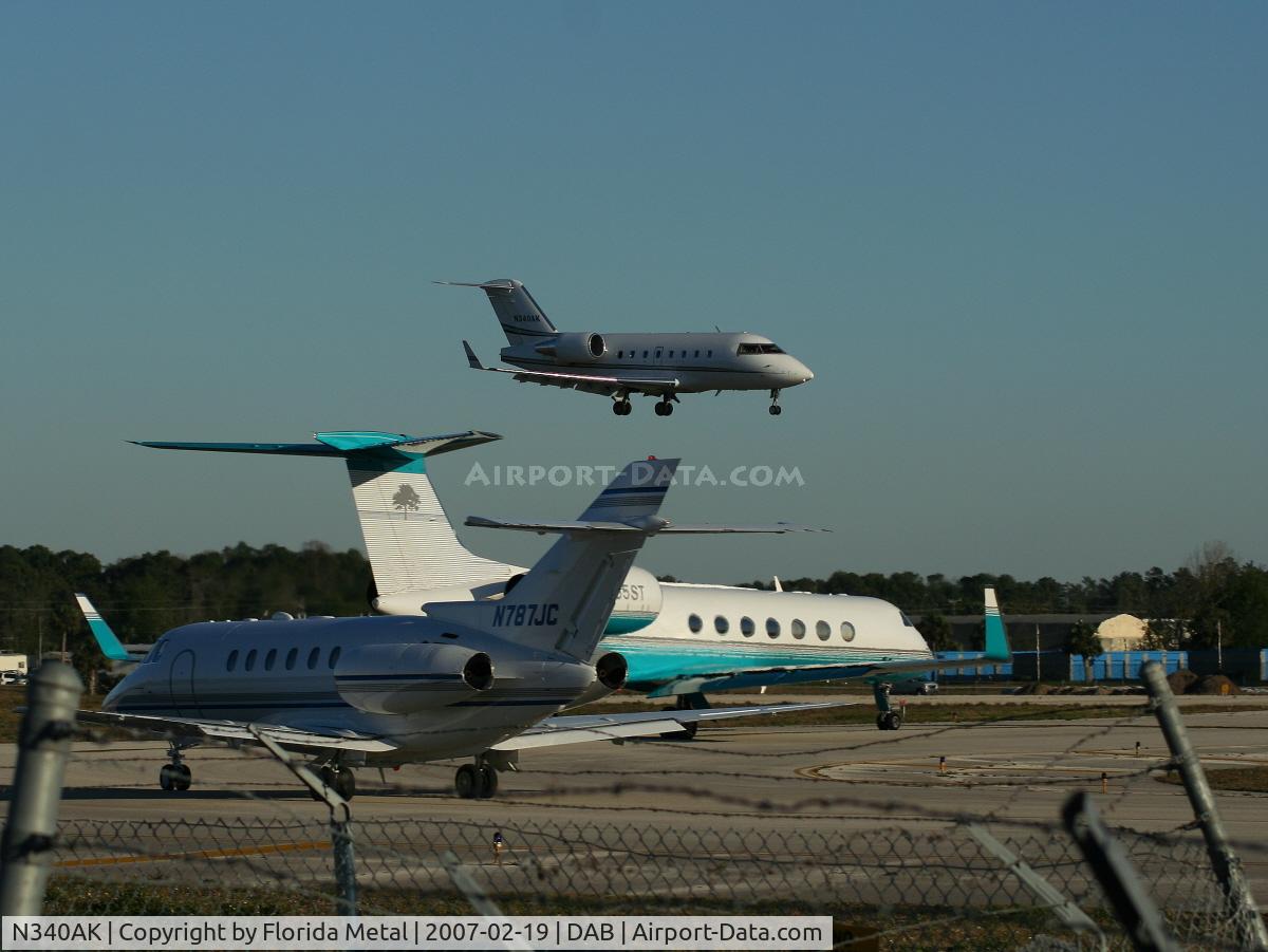 N340AK, 1999 Bombardier Challenger 604 (CL-600-2B16) C/N 5405, 604