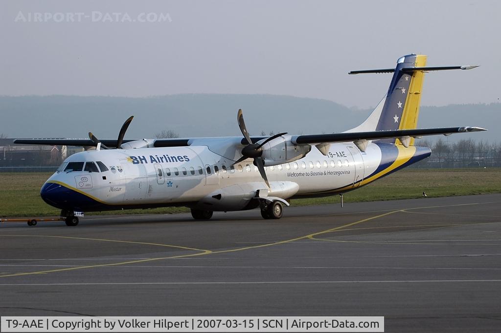 T9-AAE, 1995 ATR 72-212A C/N 465, Aérospatiale ATR72-212