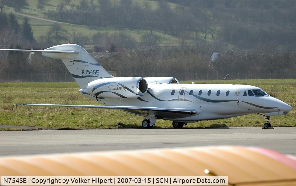 N754SE, 1996 Cessna 750 Citation X C/N 750-0001, Cessna 750 Ciatation X