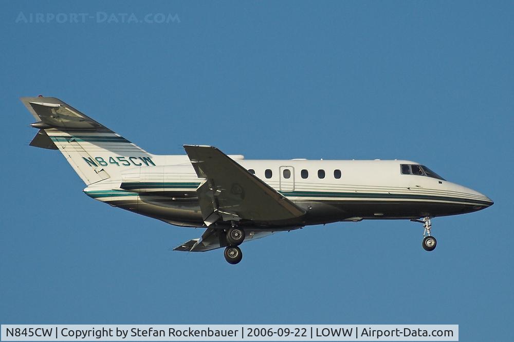 N845CW, 1985 British Aerospace BAe.125 Hawker 800A C/N 258045, Flight Operations BAe 125-800