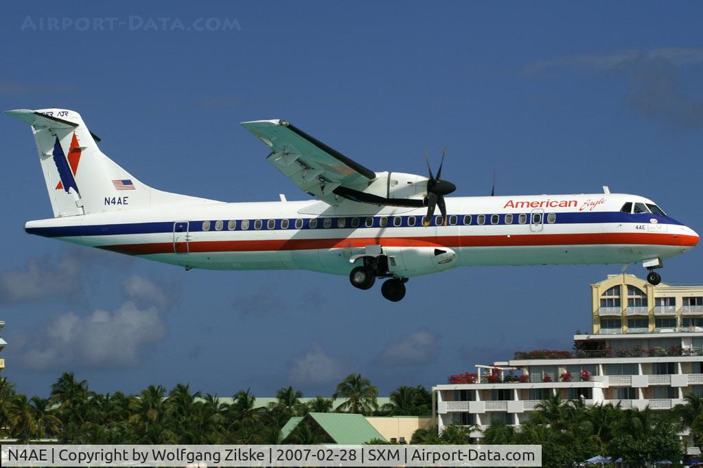 N4AE, 1991 ATR 72-212 C/N 244, visitor