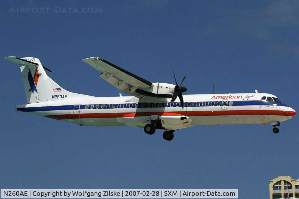 N260AE, 1991 ATR 72-212 C/N 263, visitor
