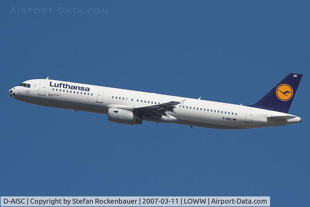 D-AISC, 1999 Airbus A321-231 C/N 1161, Football nose.