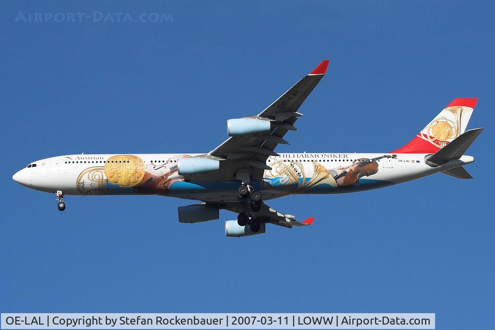 OE-LAL, 1999 Airbus A340-313 C/N 263, Special c/s.