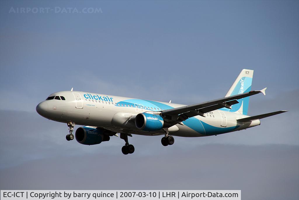 EC-ICT, 1991 Airbus A320-211 C/N 264, CLICK AIR A320