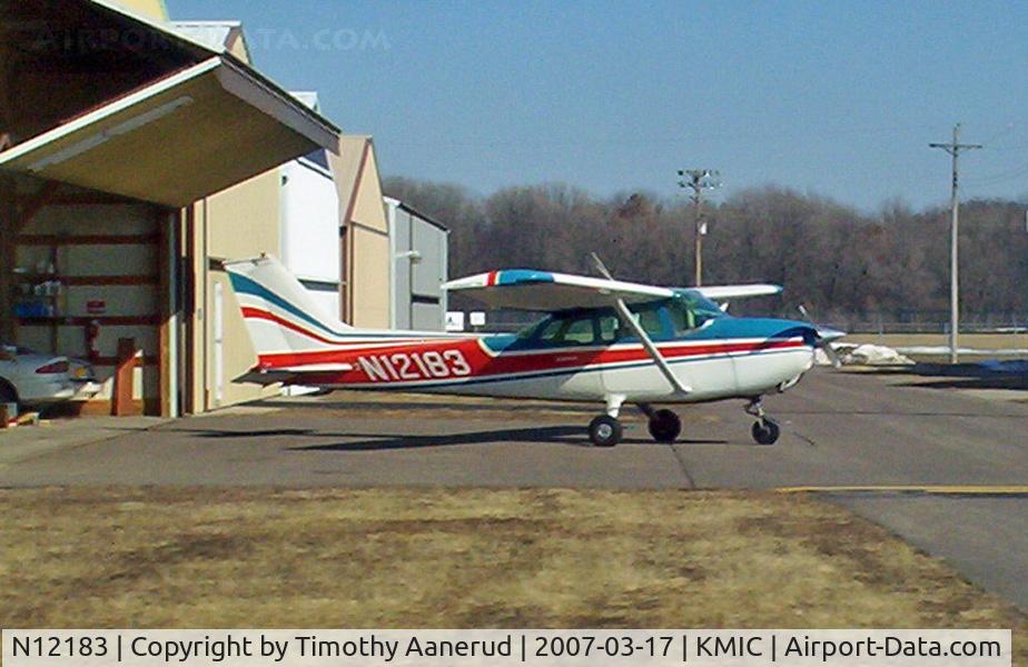 N12183, 1973 Cessna 172M C/N 17261867, East side of the Crystal