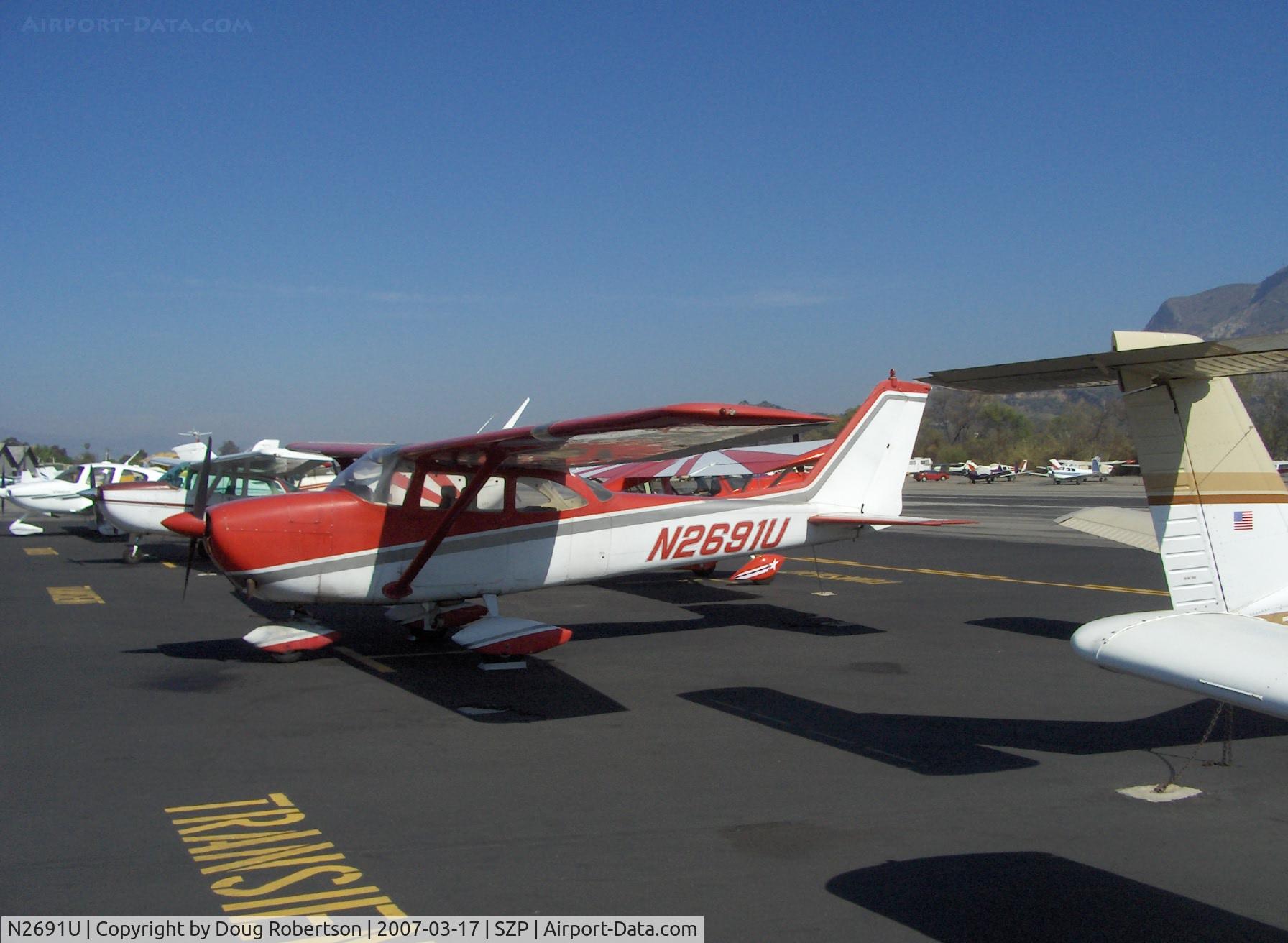 N2691U, 1963 Cessna 172D C/N 17250291, 1963 Cessna 172D, Continental O-300 145 Hp