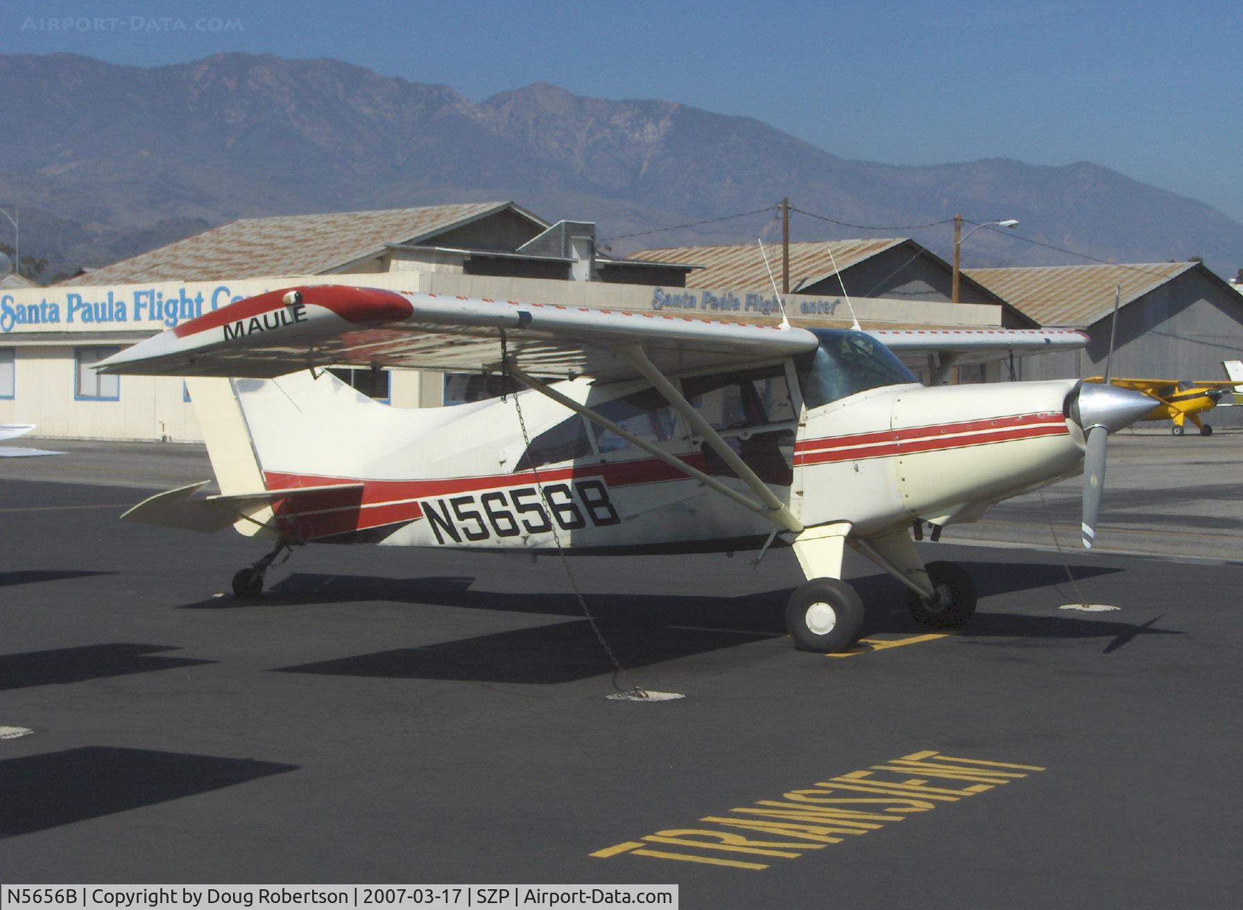 N5656B, 1983 Maule M-7-235 Super Rocket C/N 4002C, 1983 Maule M-7 235 SUPER ROCKET, Lycoming IO-540-W1A5 235 Hp