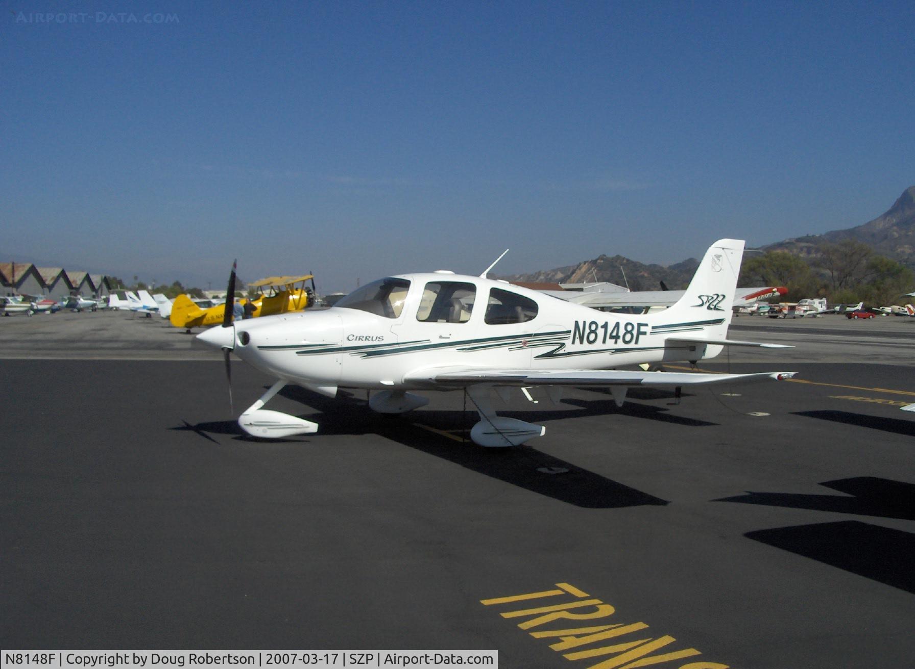 N8148F, 2003 Cirrus SR22 C/N 0769, 2003 Cirrus SR22, Continental IO-550 310 Hp