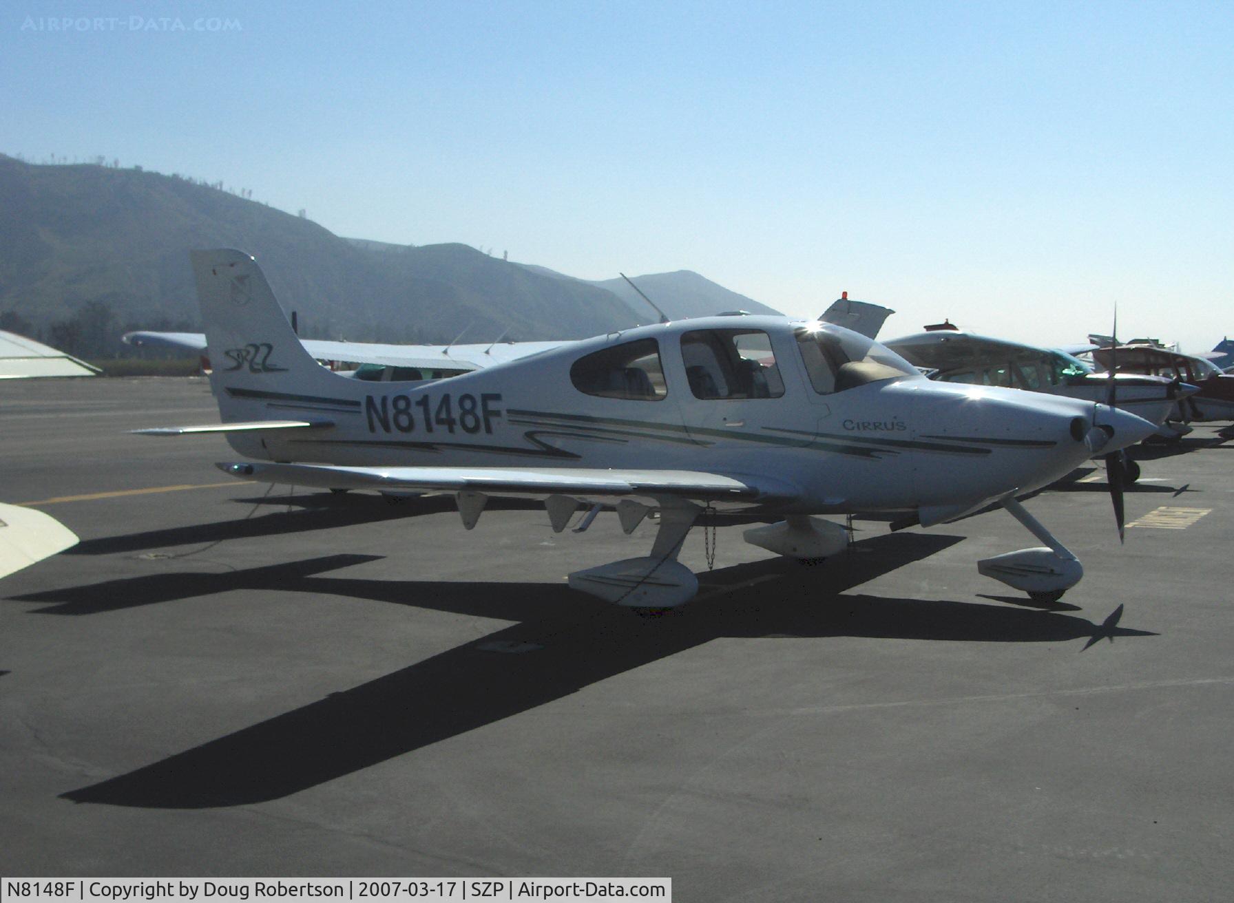 N8148F, 2003 Cirrus SR22 C/N 0769, 2003 Cirrus SR22, Continental IO-550 310 Hp
