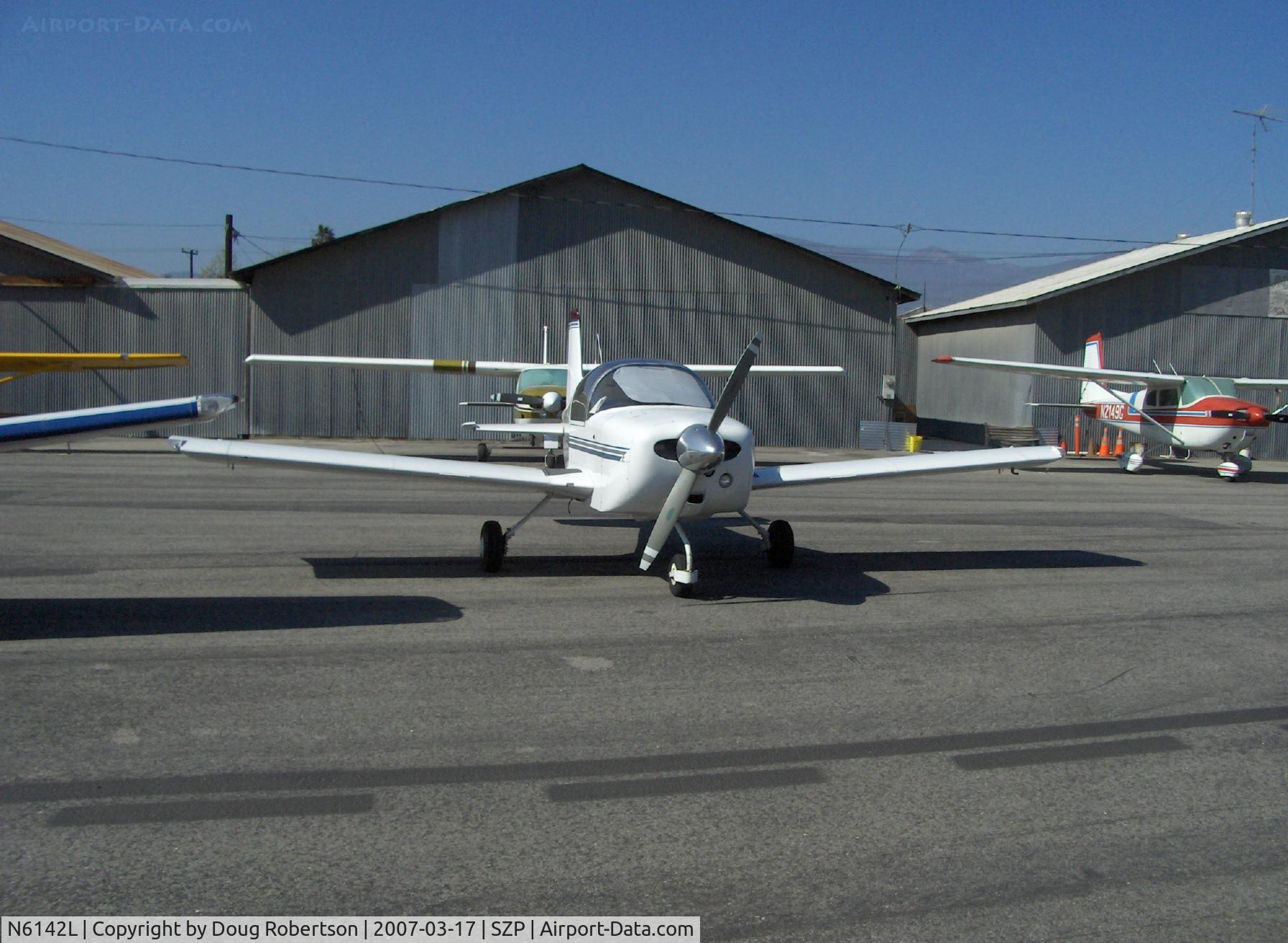 N6142L, 1970 American AA-1 Yankee C/N AA1-0342, 1970 American Aviation AA-1 YANKEE CLIPPER, Lycoming O-235 108 Hp