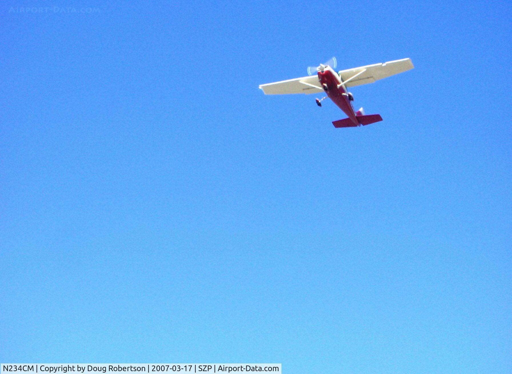 N234CM, 1966 Cessna 182K Skylane C/N 18257696, 1966 Cessna 182K SKYLANE, Continental O-470-U 230 Hp, departure climb Rwy 22