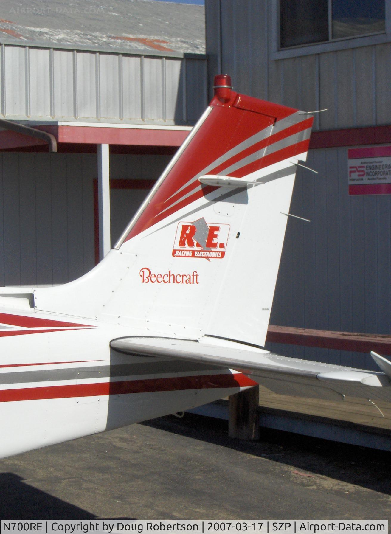N700RE, 1994 Socata TBM-700 C/N 52, 1989 Beech B36TC TURBO BONANZA, Continental TSIO-520-UB 300 Hp, tail 'Racing Electronics'