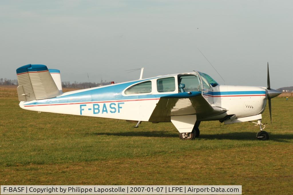 F-BASF, 1962 Beech P35 Bonanza C/N D-7077, Pictured at Meaux-Esbly