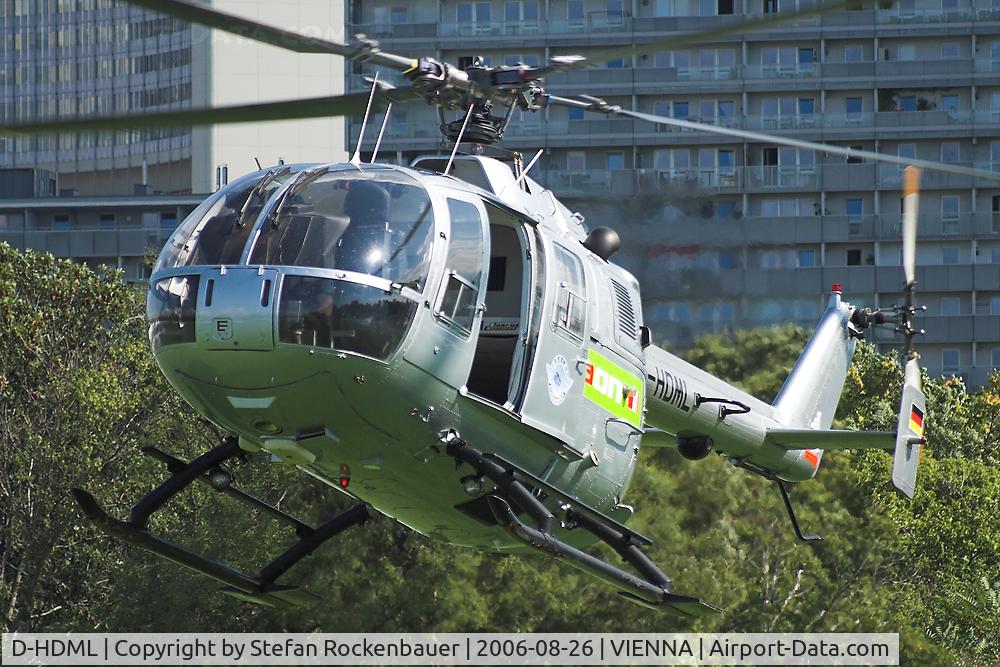 D-HDML, 1980 MBB Bo-105CBS-4 C/N S-438, Skyday 2006