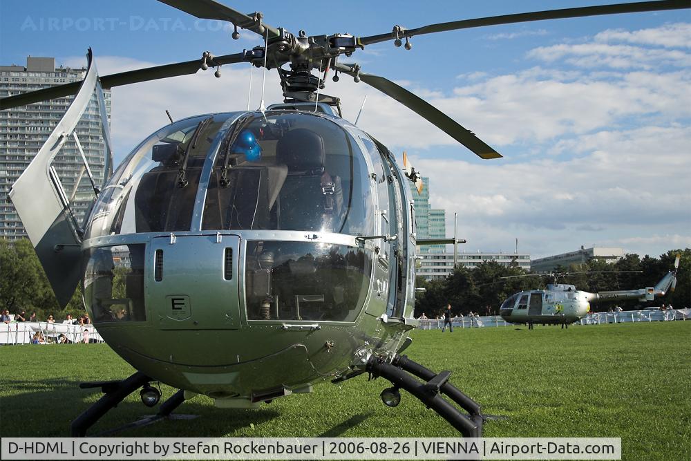D-HDML, 1980 MBB Bo-105CBS-4 C/N S-438, Skyday 2006