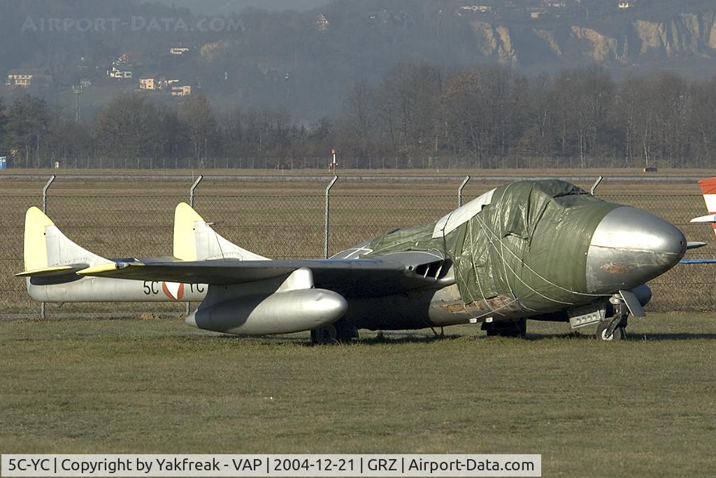 5C-YC, De Havilland DH-115 Vampire T.55 C/N 15797, Vampire Austrian Air Force