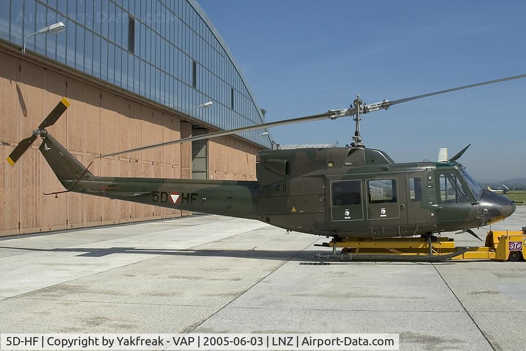 5D-HF, Agusta AB-212 C/N 5602, Austrian Air Force Bell 212