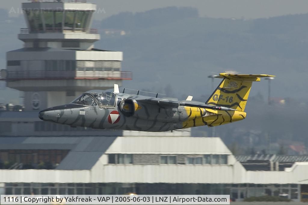 1116, Saab 105OE C/N 105416, Austrian Air Force Saab 105