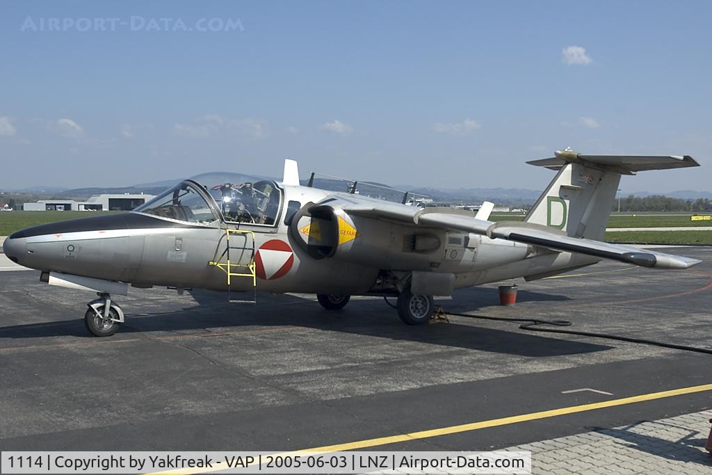 1114, Saab 105OE C/N 105414, Austrian Air Force Saab 105