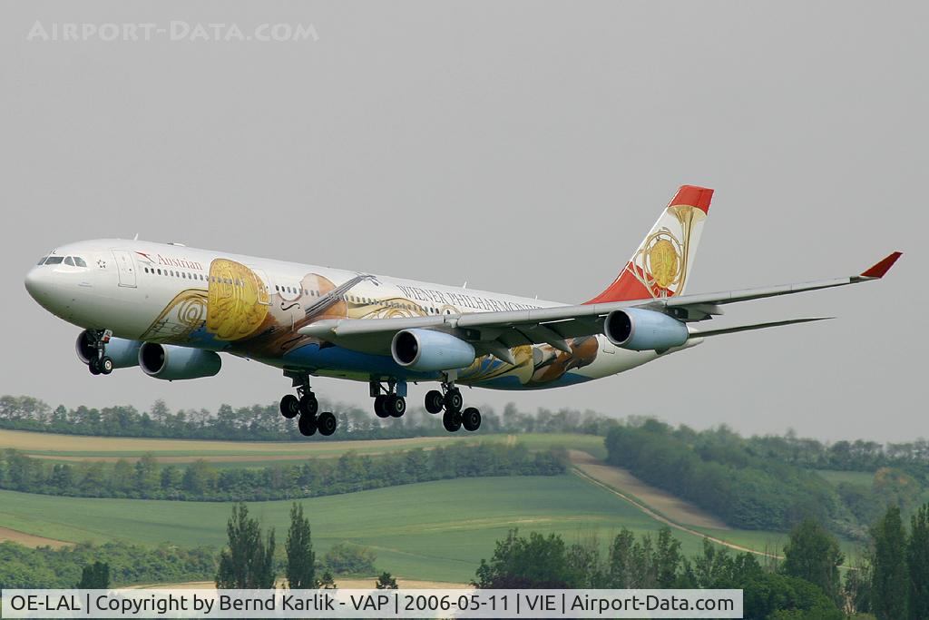 OE-LAL, 1999 Airbus A340-313 C/N 263, Airbus A340-313X