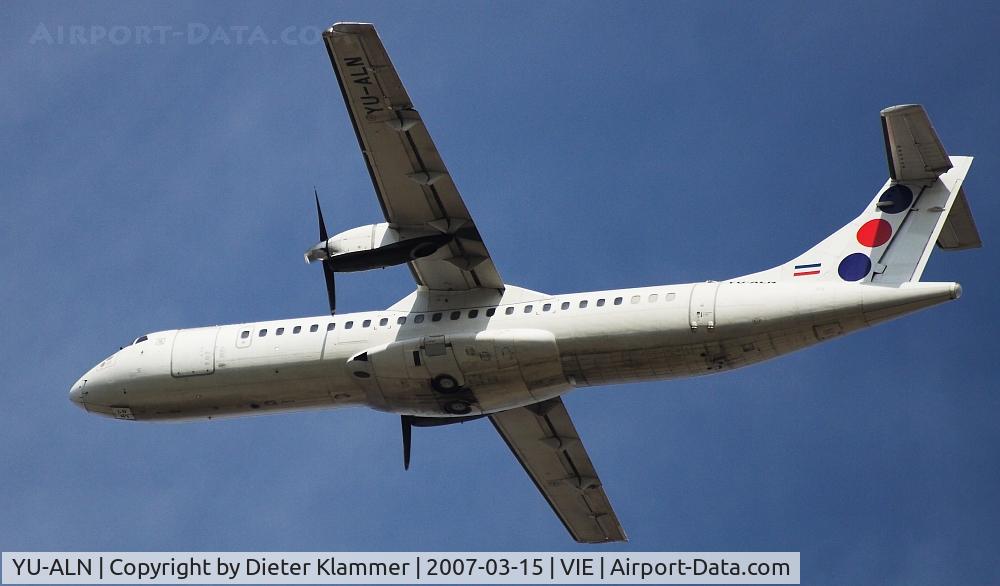 YU-ALN, 1990 ATR 72-202 C/N 180, JAT AIRWAYS ATR-72