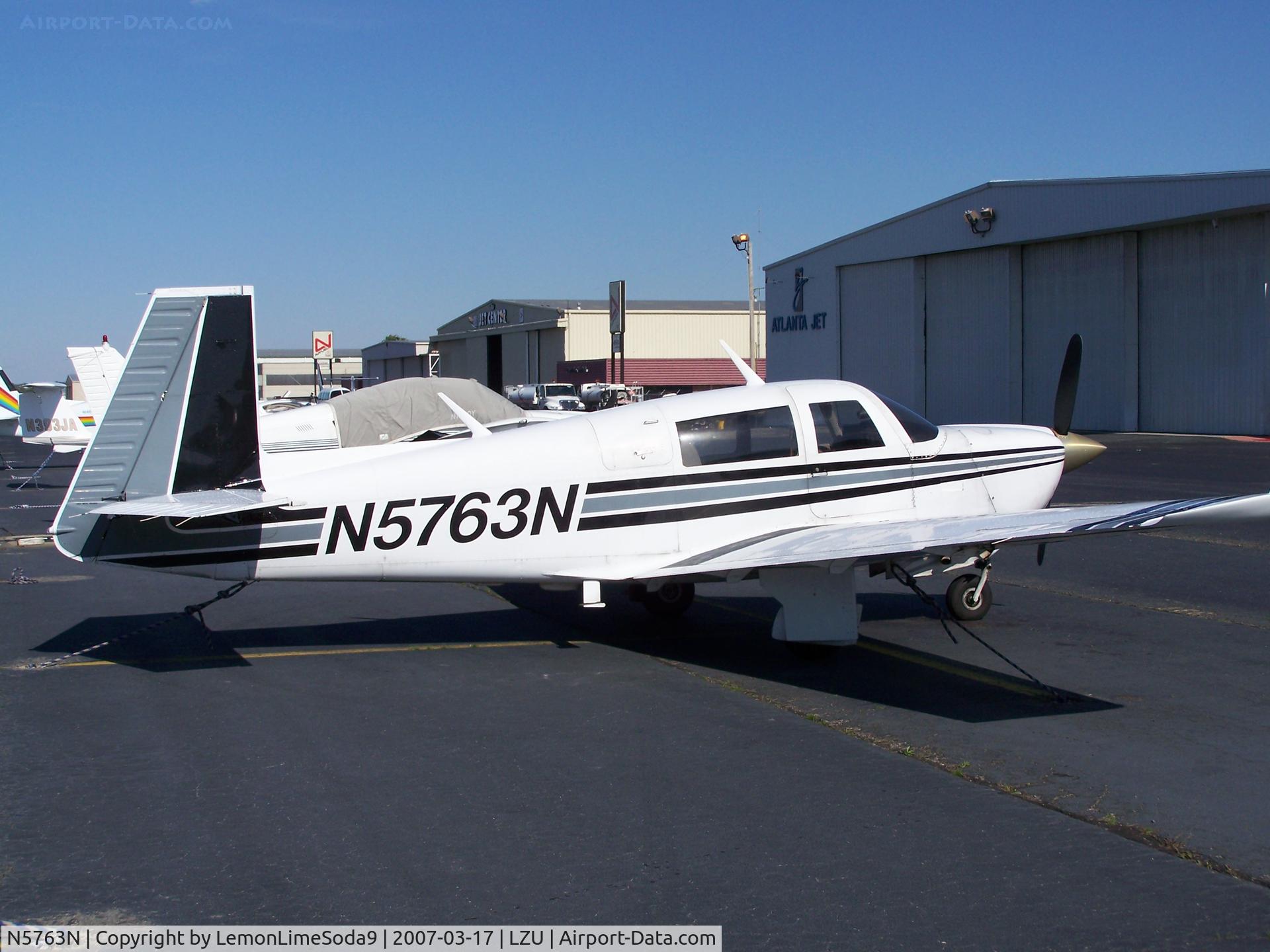 N5763N, 1984 Mooney M20J 201 C/N 24-1471, Just another day.