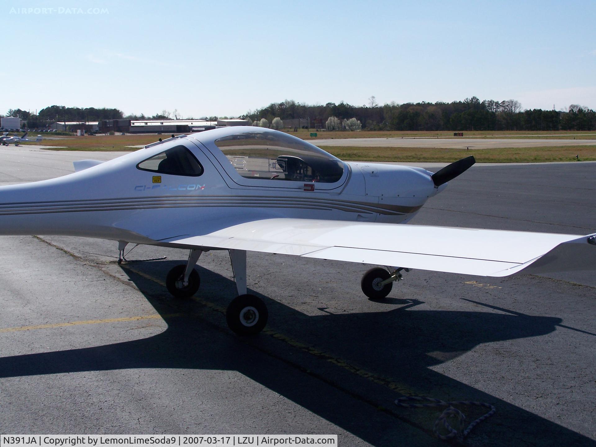 N391JA, 2002 Diamond DA-20C-1 Eclipse C/N C0201, Just another day.
