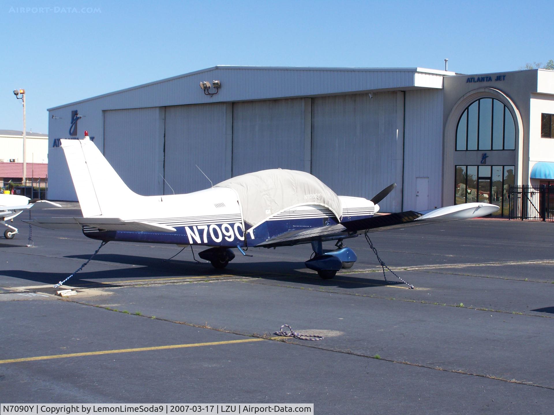 N7090Y, 1973 Piper PA-28-180 C/N 28-7305058, Another day at the airport.