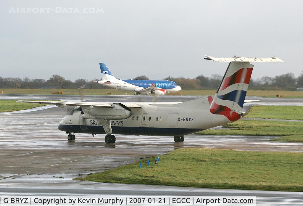 G-BRYZ, 1998 De Havilland Canada DHC-8-311 Dash 8 C/N 464, BA Dash 8