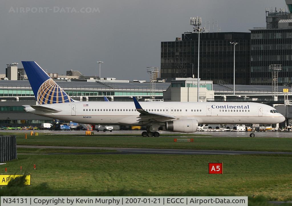 N34131, 1998 Boeing 757-224 C/N 28971, Conti 757