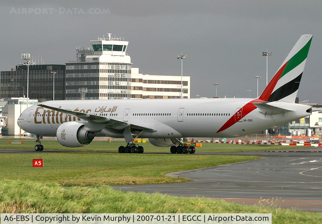 A6-EBS, 2006 Boeing 777-31H/ER C/N 32715, Emirates 777