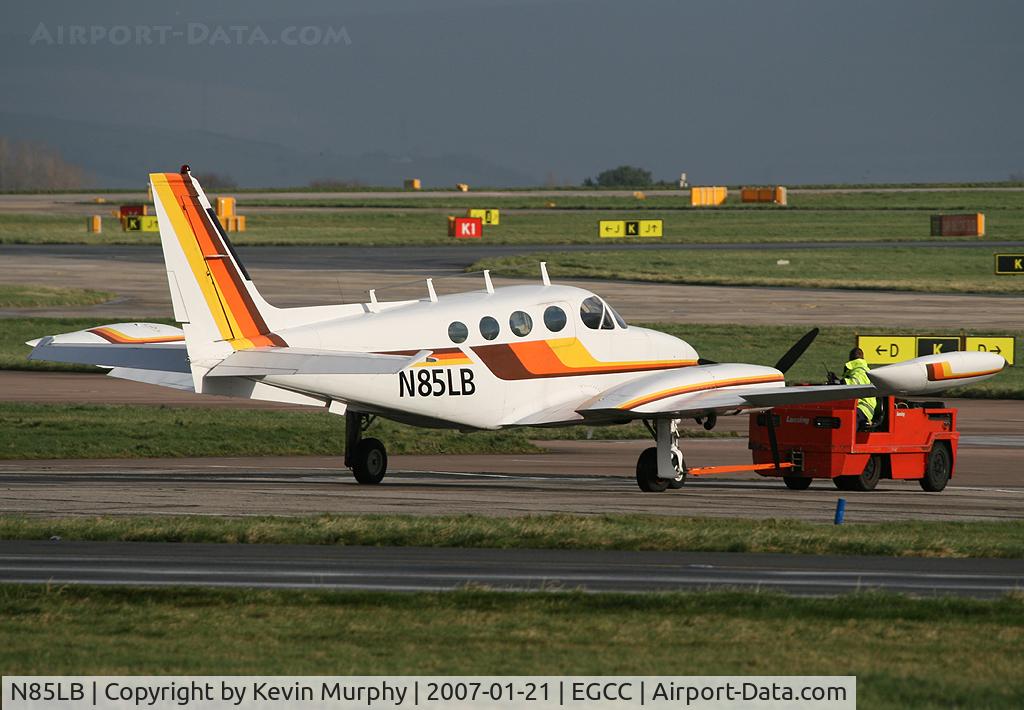 N85LB, 1978 Cessna 340A C/N 340A0486, On tow