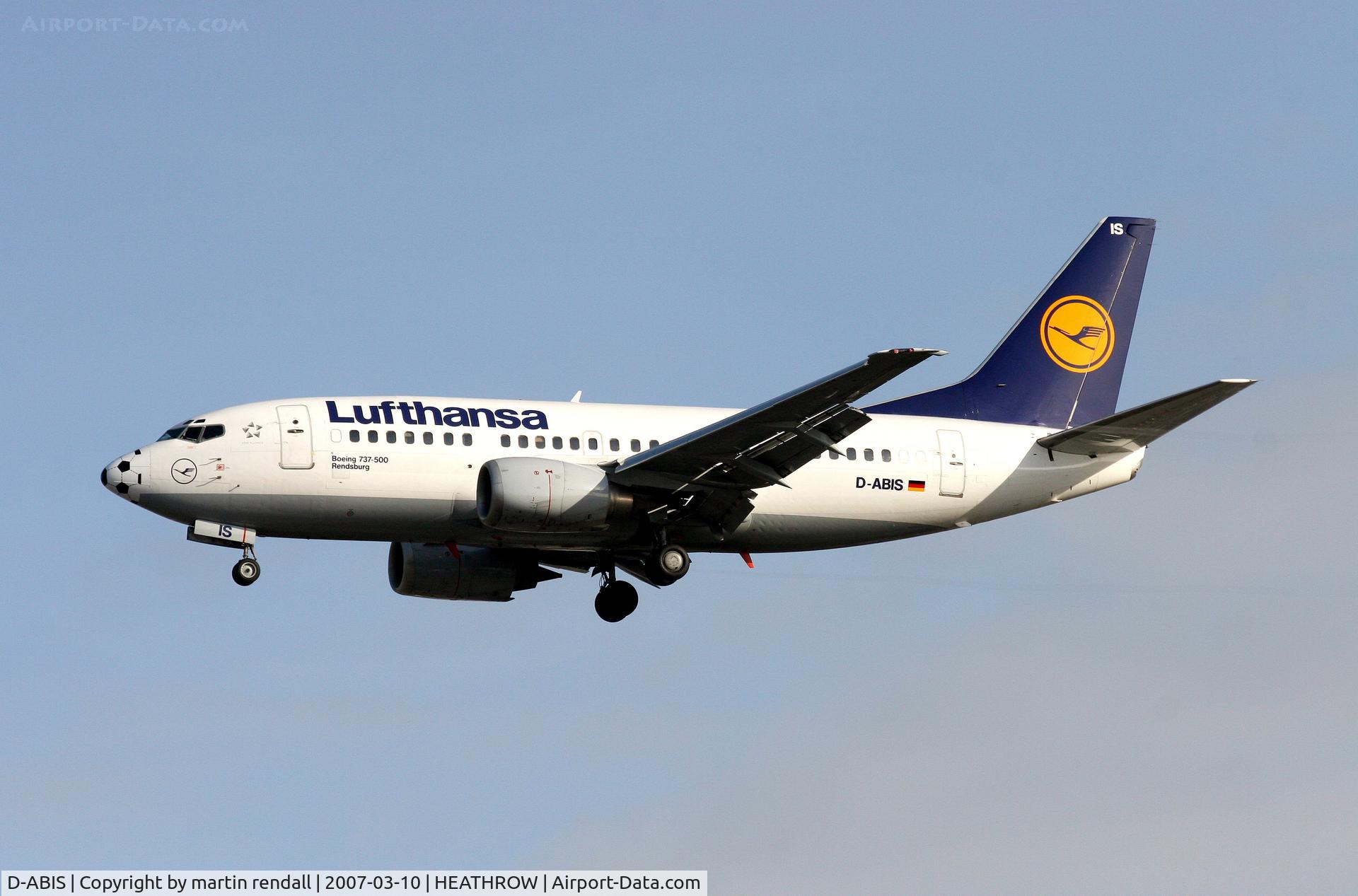 D-ABIS, 1991 Boeing 737-530 C/N 24942, B737