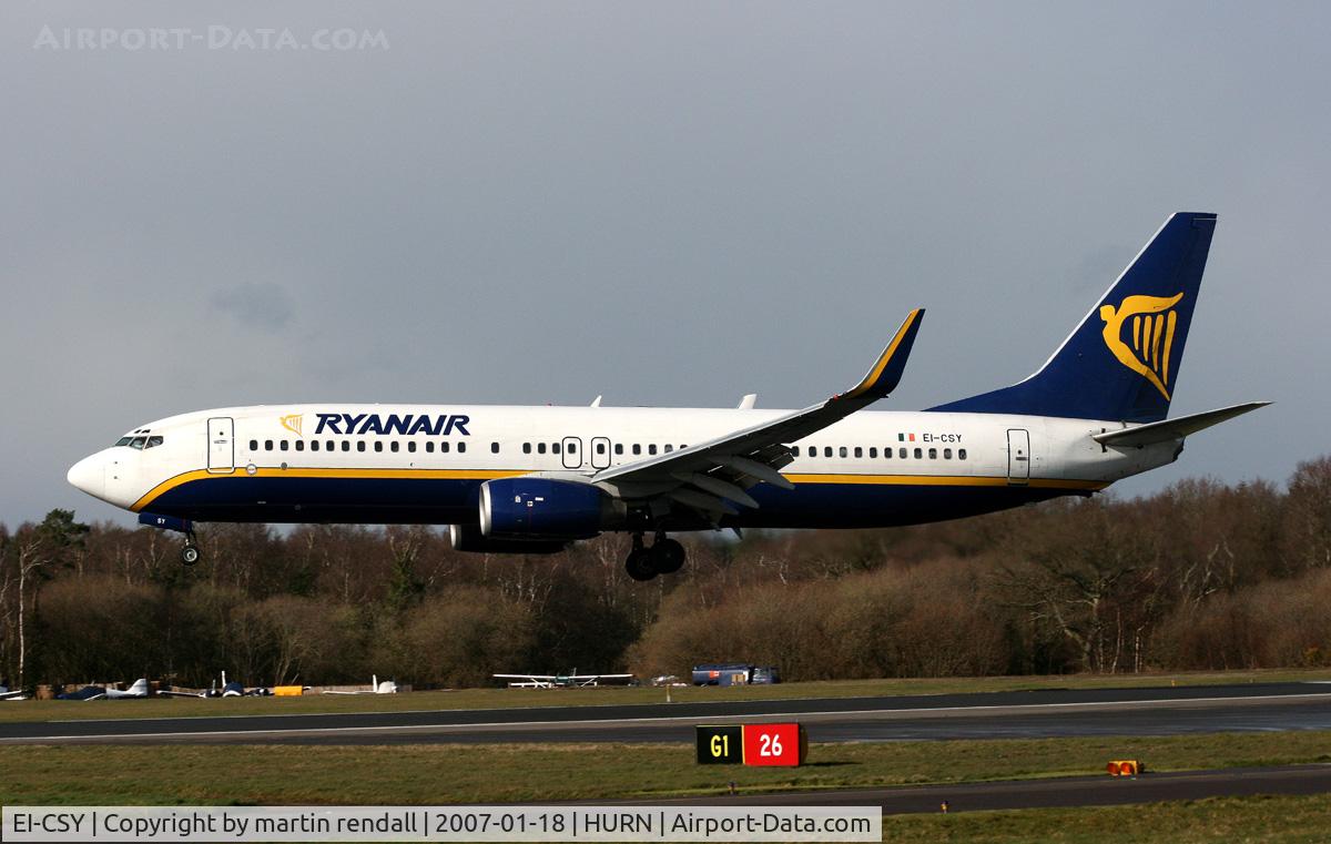 EI-CSY, 2002 Boeing 737-8AS C/N 32779, B737