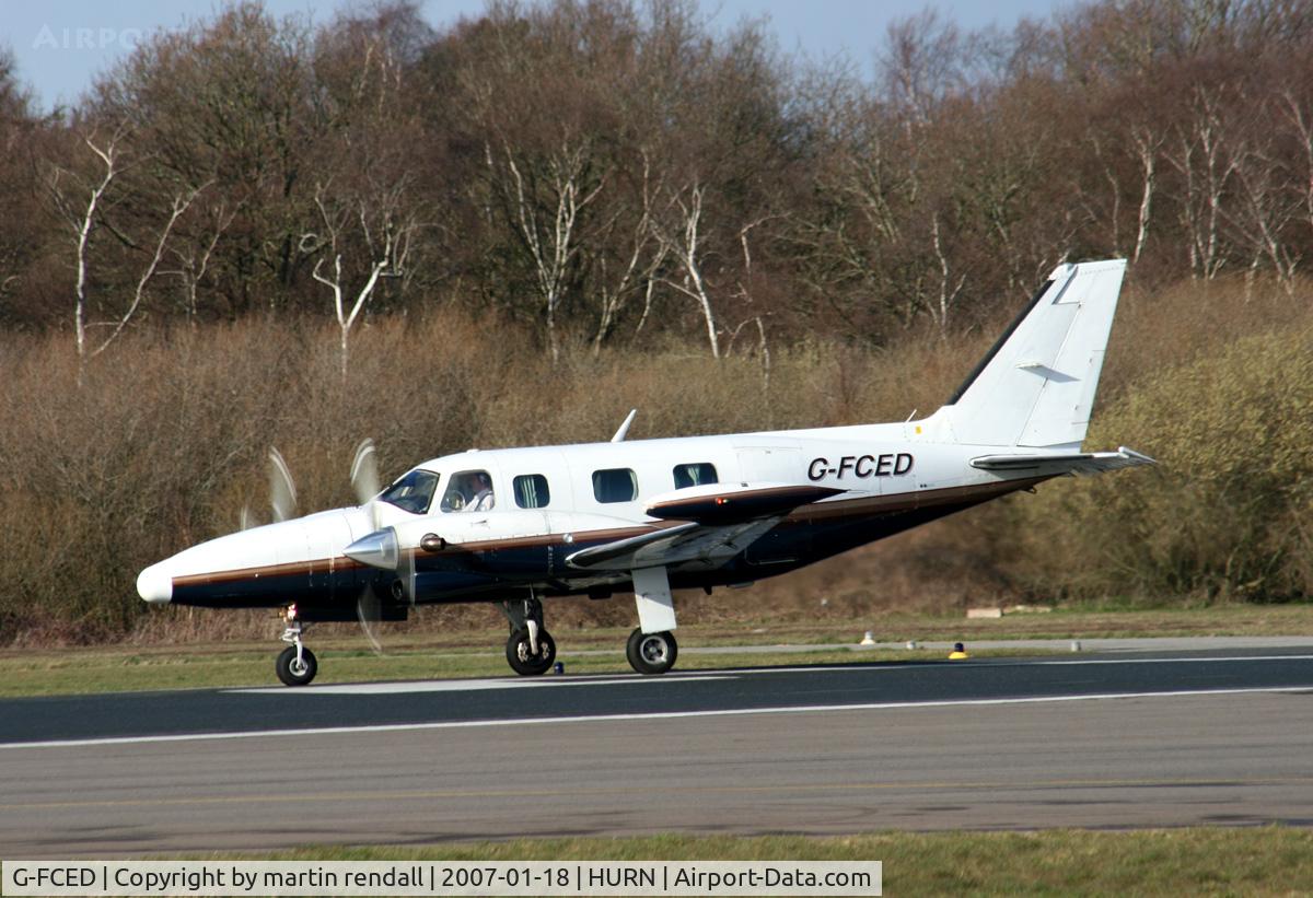 G-FCED, 1981 Piper PA-31T2-620 Cheyenne IIXL C/N 31T-8166013, PA31-T2