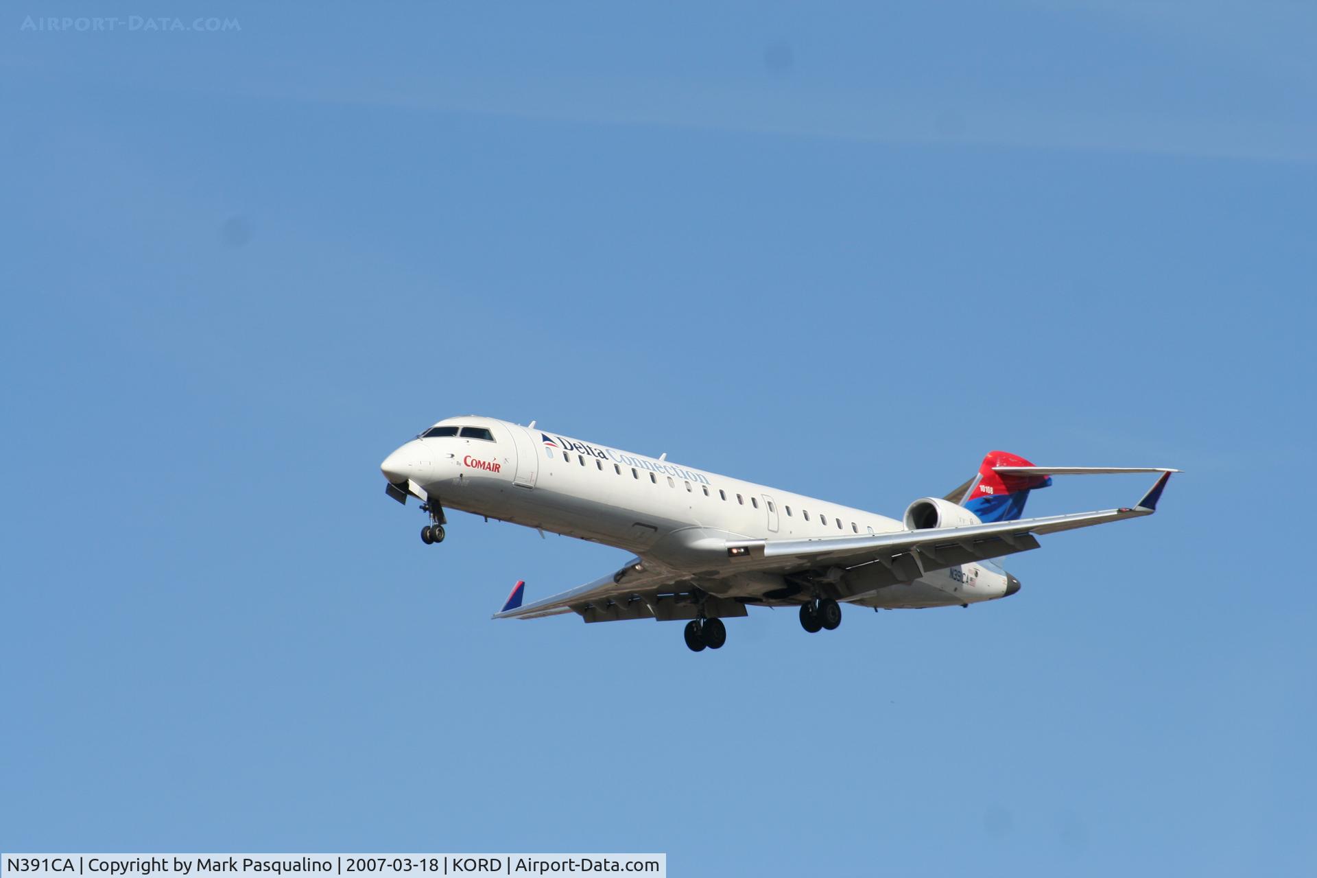 N391CA, 2003 Bombardier CRJ-701ER (CL-600-2C10) Regional Jet C/N 10108, CL-600-2C10