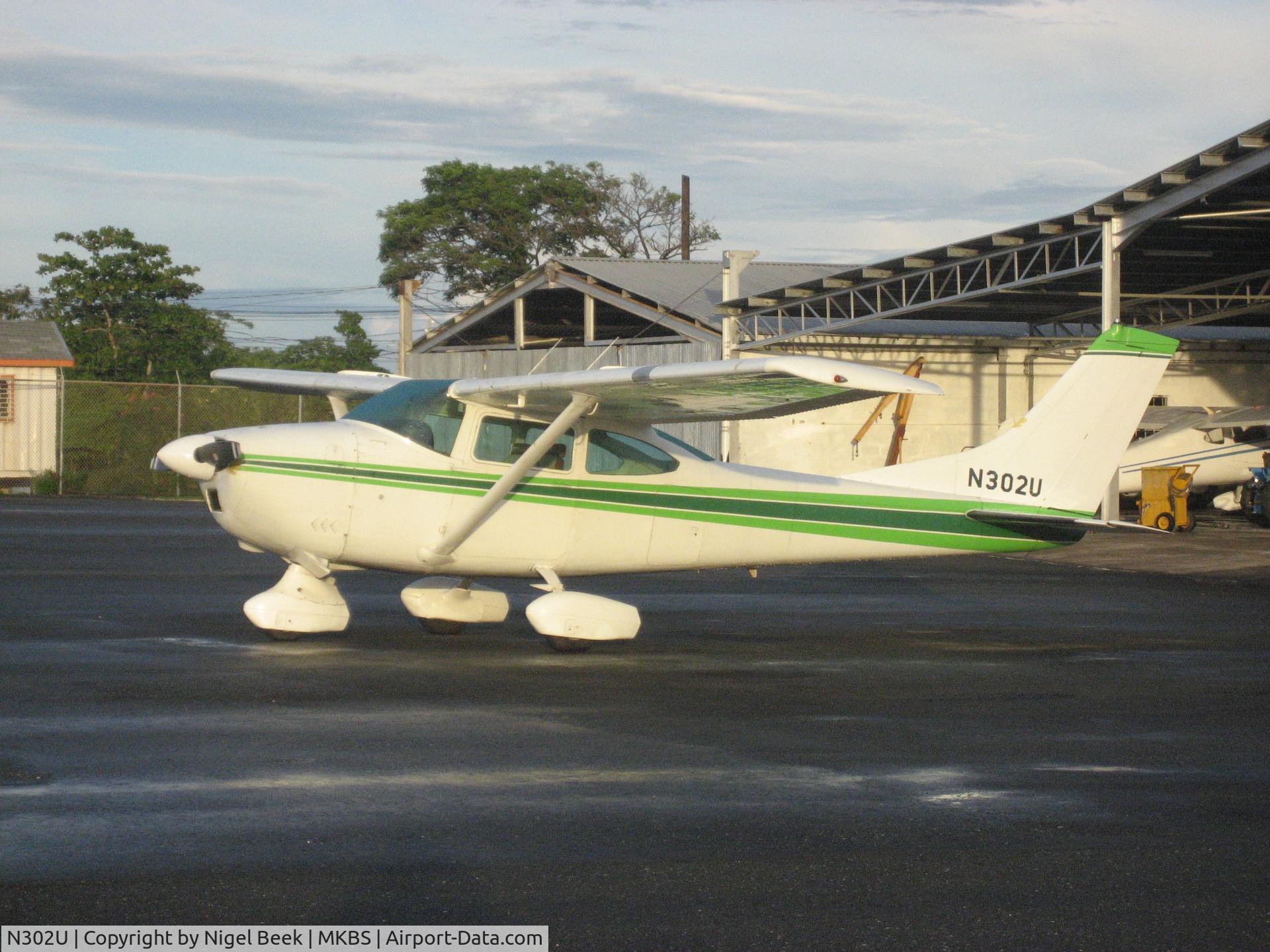 N302U, 1964 Cessna 182G Skylane C/N 18255529, The Company Hack @ MKBS, the cropdusters have alreay departed for the days work