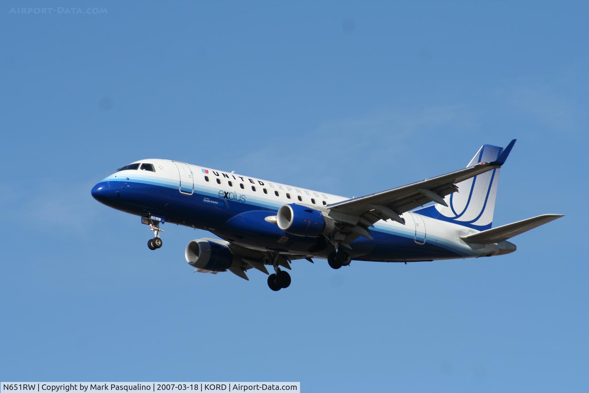 N651RW, 2005 Embraer 170SE (ERJ-170-100SE) C/N 17000072, EMB-170-100SE