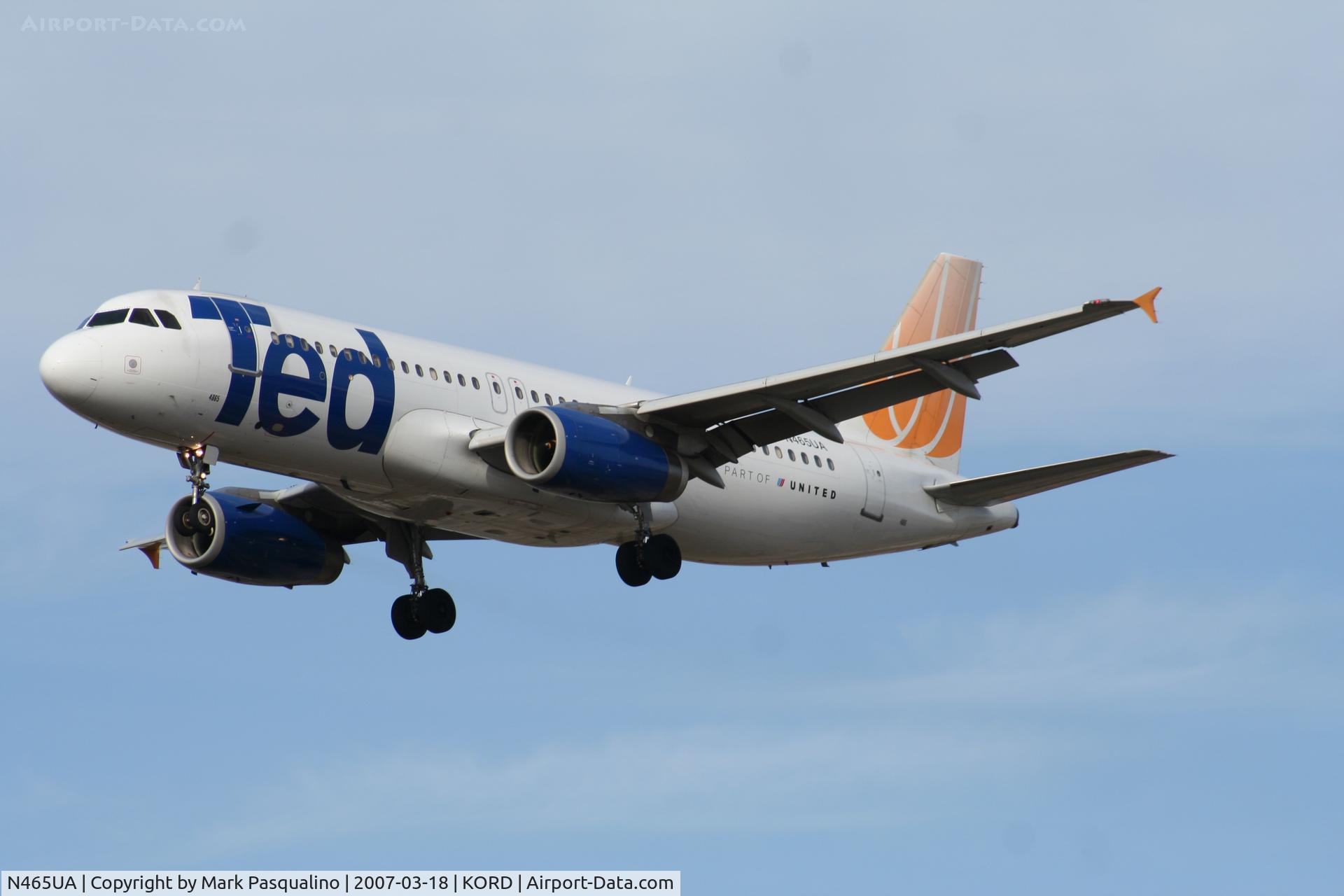 N465UA, 2000 Airbus A320-232 C/N 1341, Airbus A320