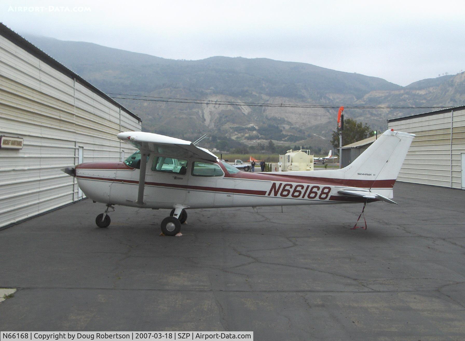 N66168, 1983 Cessna 172P C/N 17275974, 1983 Cessna 172P SKYHAWK II, Lycoming O-320-D2J 160 Hp