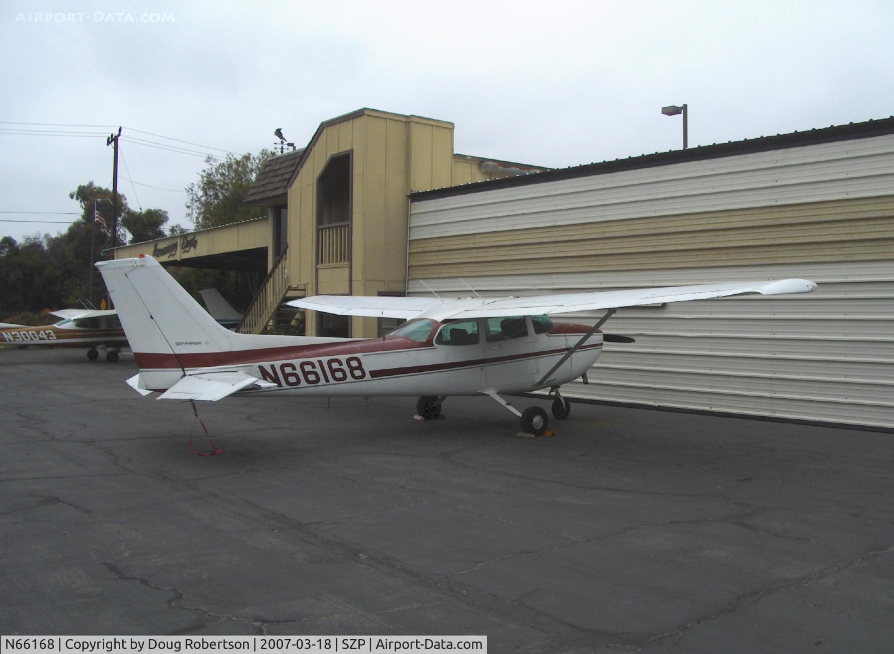 N66168, 1983 Cessna 172P C/N 17275974, 1983 Cessna 172P SKYHAWK II, Lycoming O-320-D2J 160 Hp