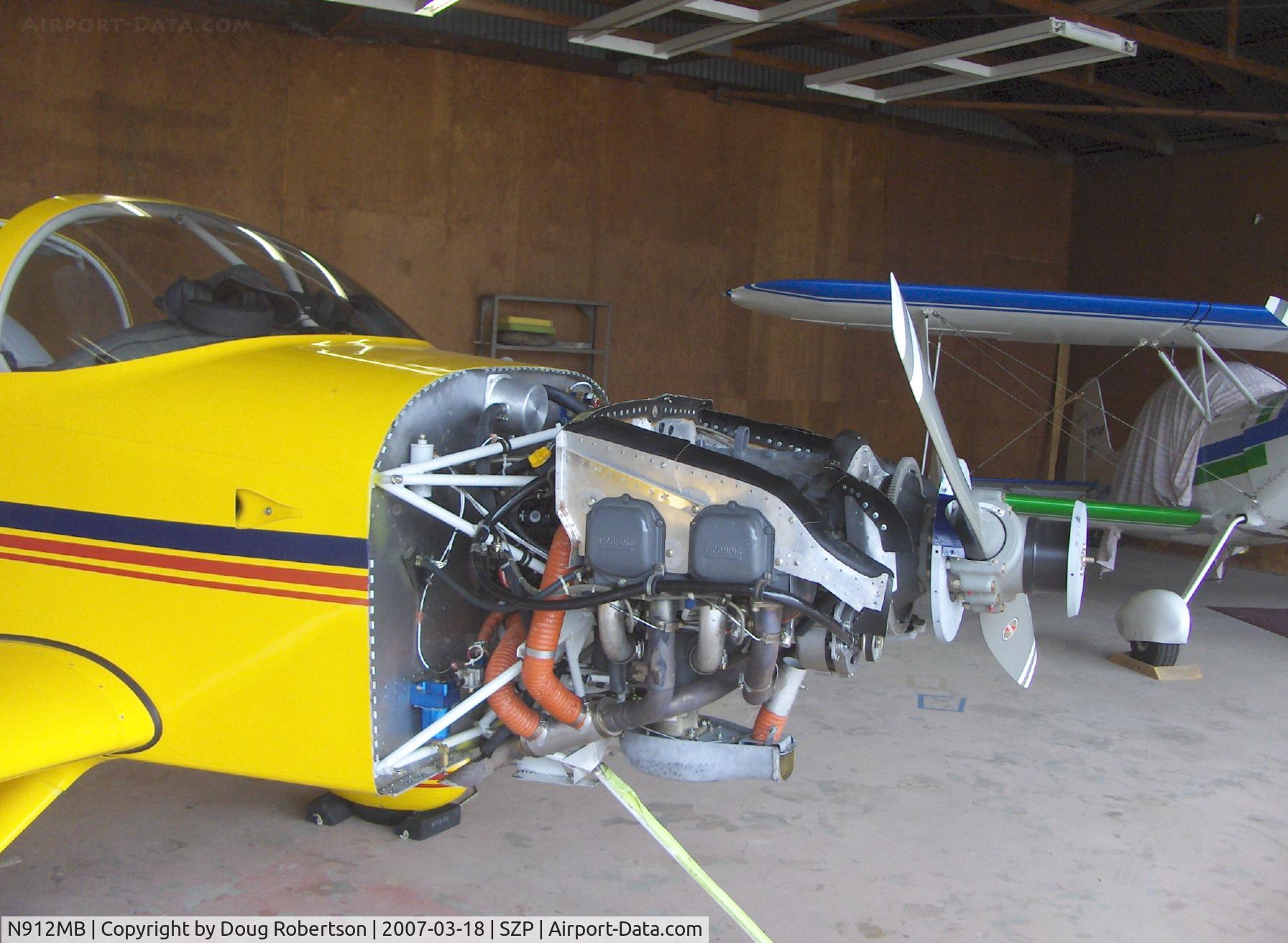 N912MB, 2004 Vans RV-9A C/N 90112, 2004 Nauman VAN's RV-9A, Lycoming O-320 160 Hp, prop spinner hub
