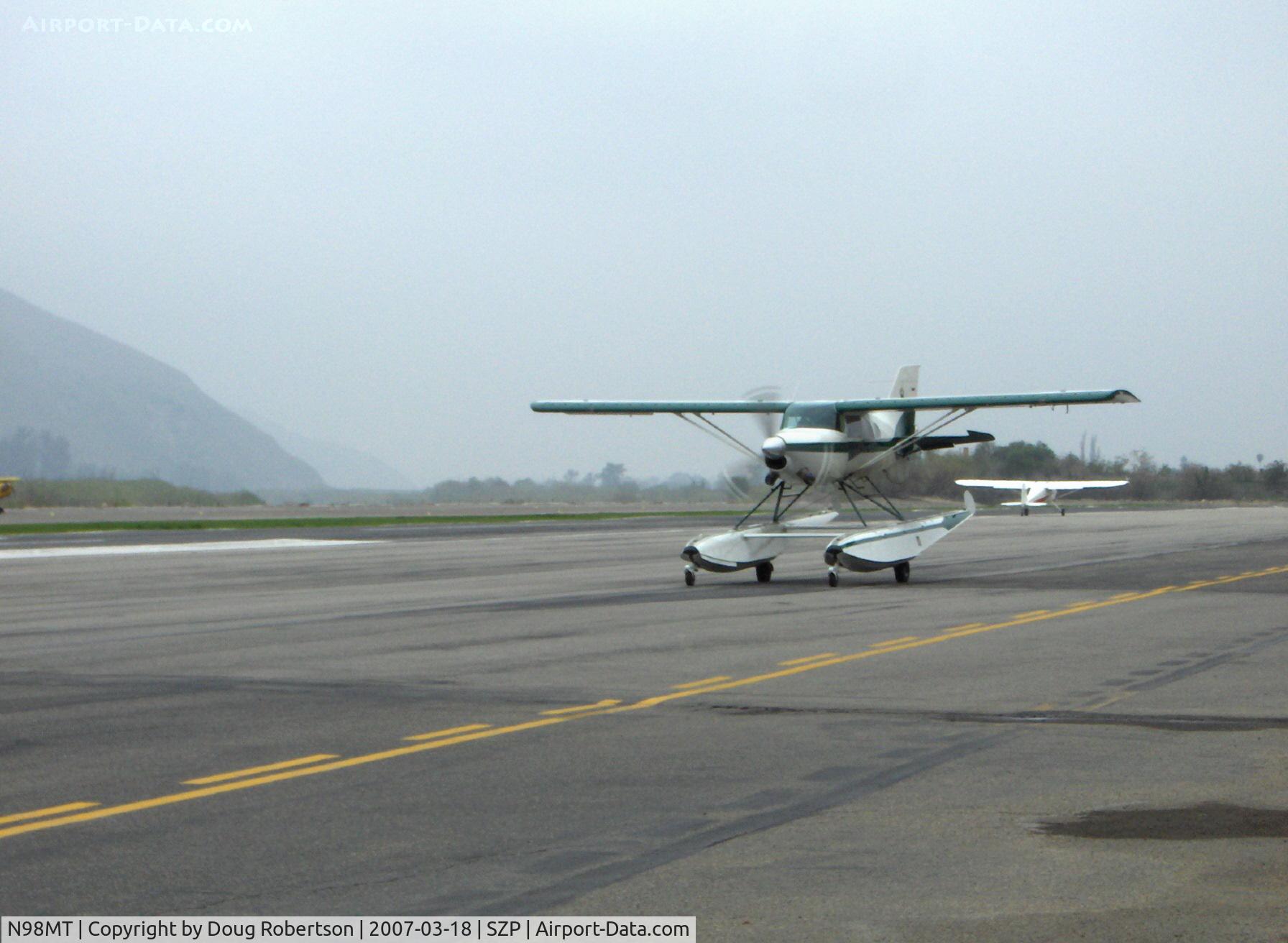 N98MT, 1986 Maule MX-7-420 C/N 13001C, 1986 Maule MX-7-420 Rocket conversion Turboprop Amphibian, Allison 250-B17 400 shp, EDO 2750 amphibious floats, taxi