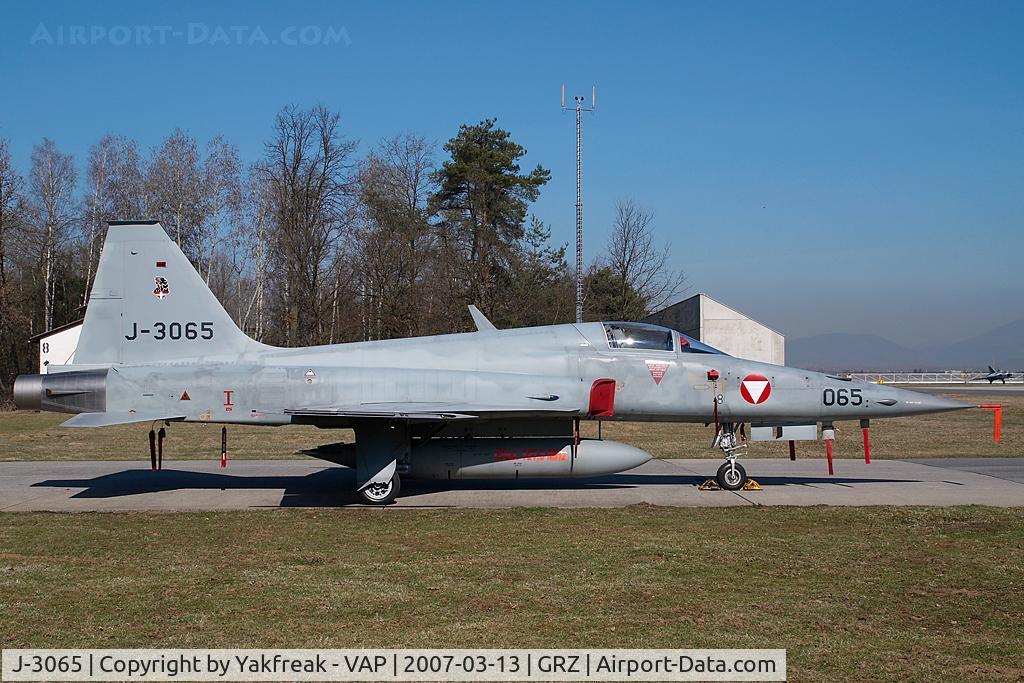 J-3065, Northrop F-5F Tiger II C/N L.3065, Austrian Air Force Northrop F5 Tiger