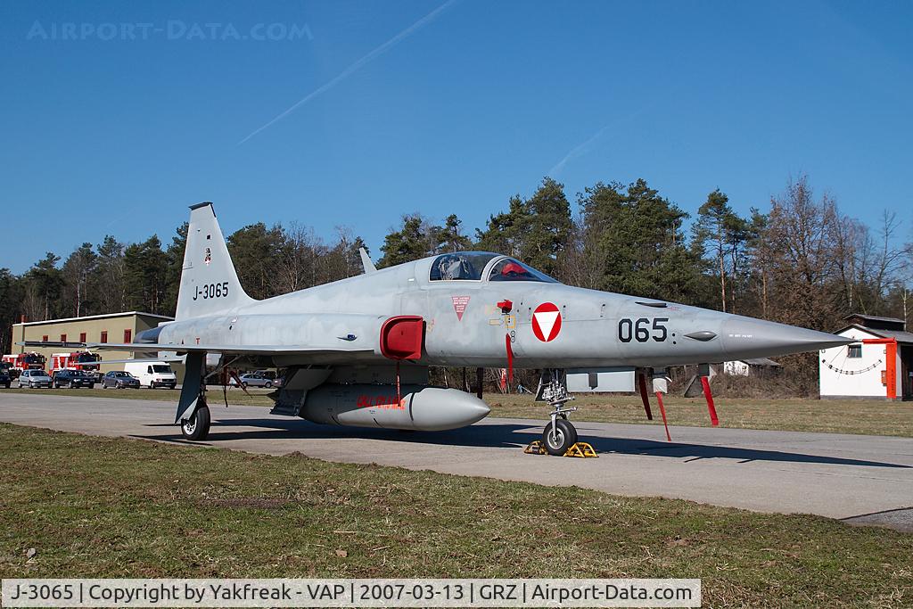 J-3065, Northrop F-5F Tiger II C/N L.3065, Austrian Air Force Northrop F5 Tiger