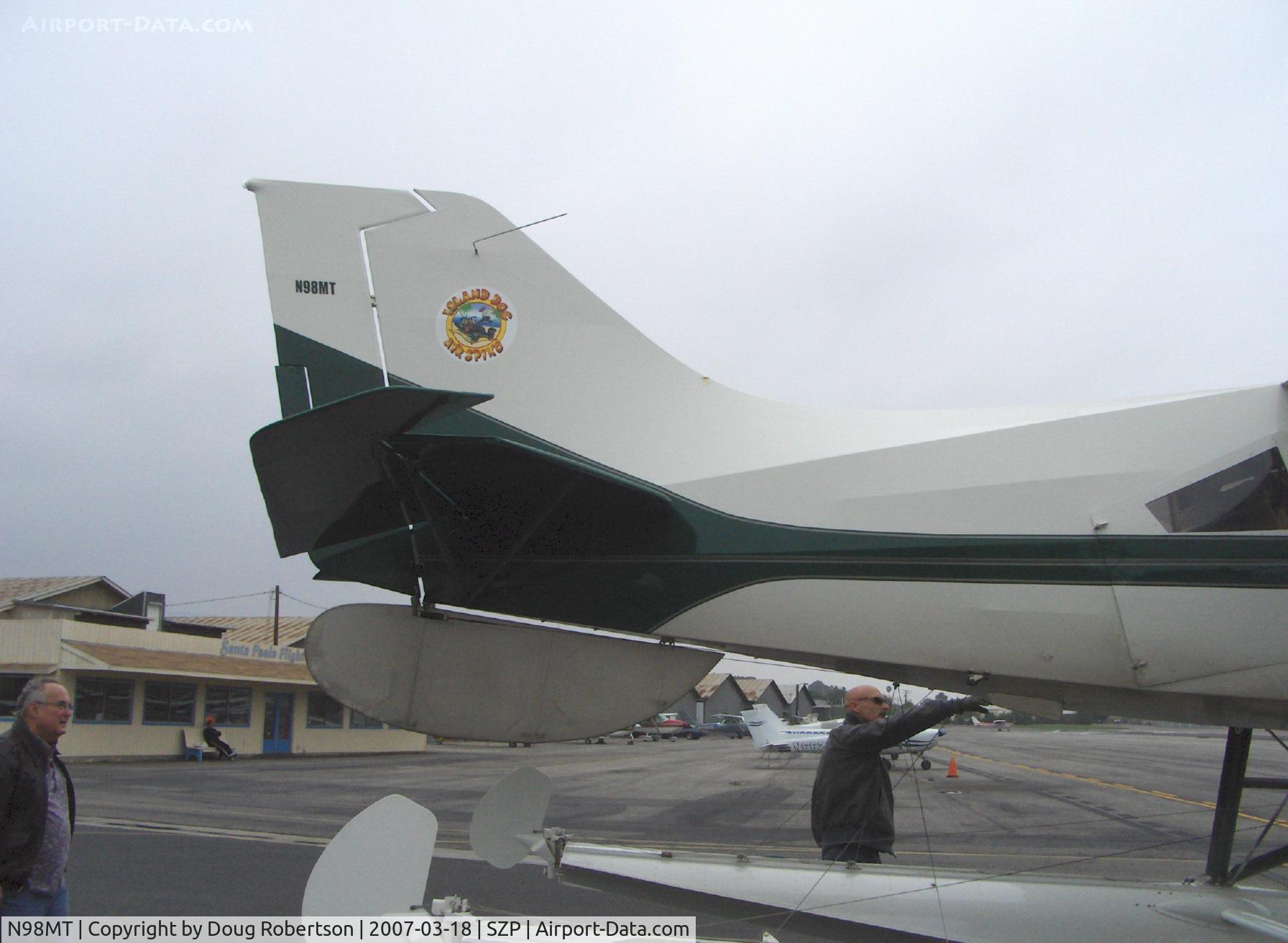 N98MT, 1986 Maule MX-7-420 C/N 13001C, 1986 Maule MX-7-420 Rocket conversion Turboprop Amphibian, Allison 250-B17 400 shp, EDO 2750 amphibious floats with water rudders. ventral fin