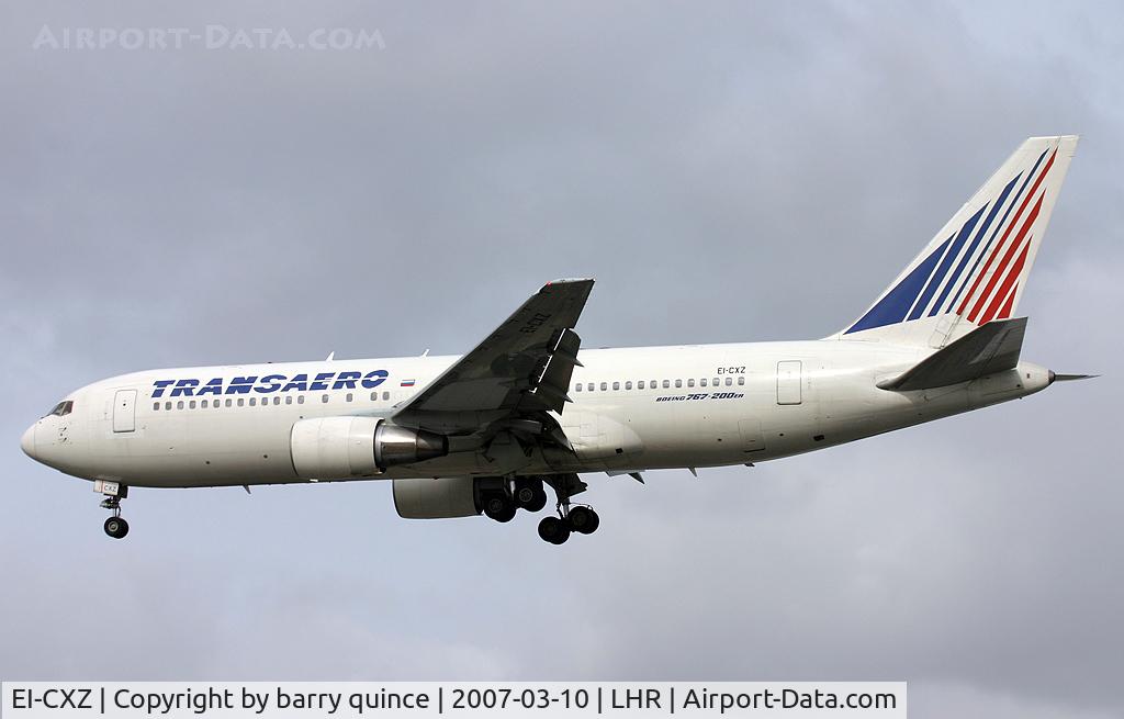 EI-CXZ, 1990 Boeing 767-216/ER C/N 24973/347, TRANSAERO 767