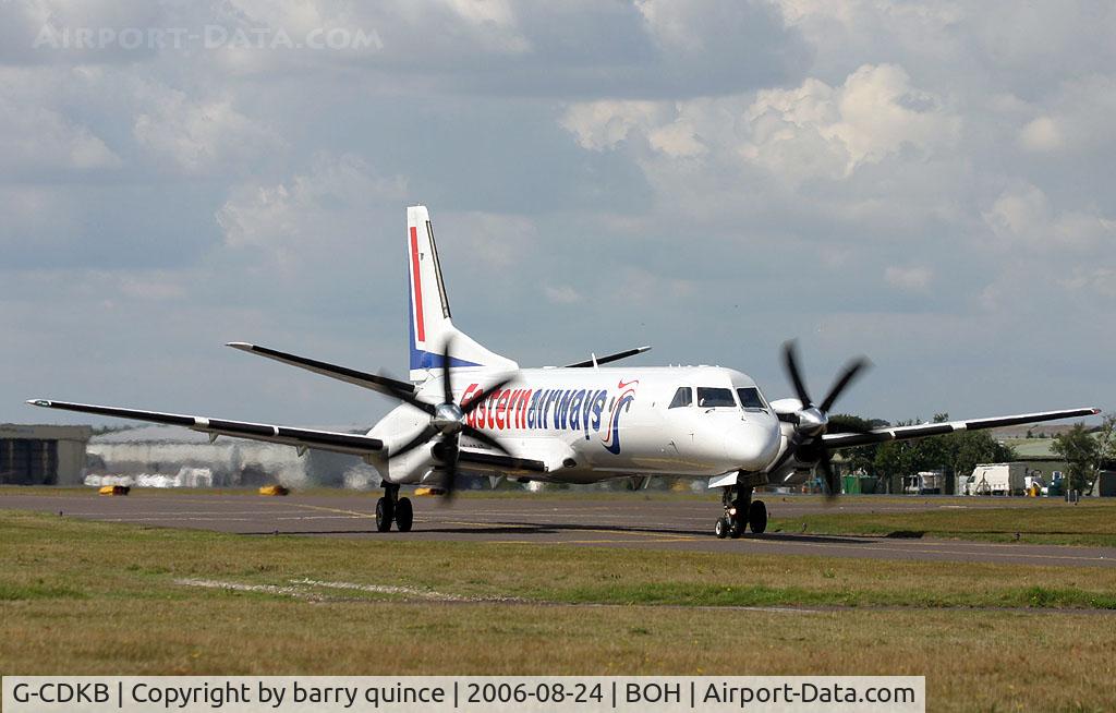 G-CDKB, 1996 Saab 2000 C/N 2000-032, EASTERN AIRWAYS SAAB