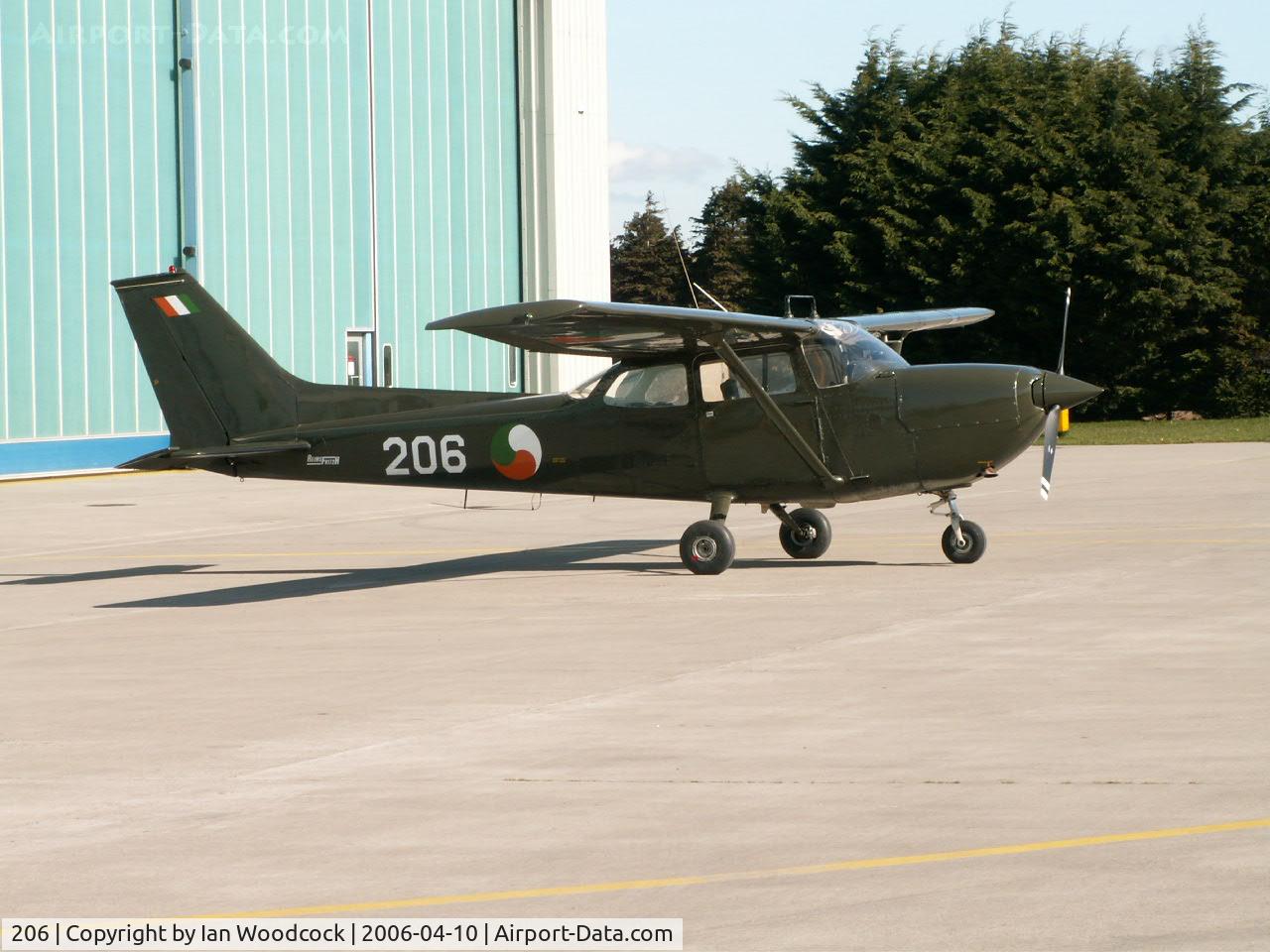 206, 1972 Reims Cessna FR172H Reims Rocket C/N 0346, Cessna FR-172H/Irish Air Corps/Baldonnel